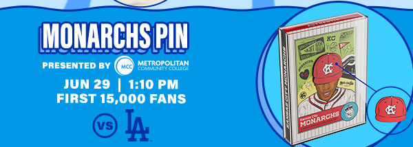 Monarchs Pin Giveaway - June 29 - Get Tickets