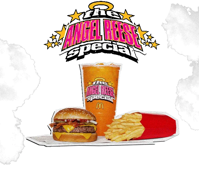 Get the Angel Reese Special, featuring the Barbecue Bacon Quarter Pounder with Cheese, medium fries and medium Orange Hi-C.