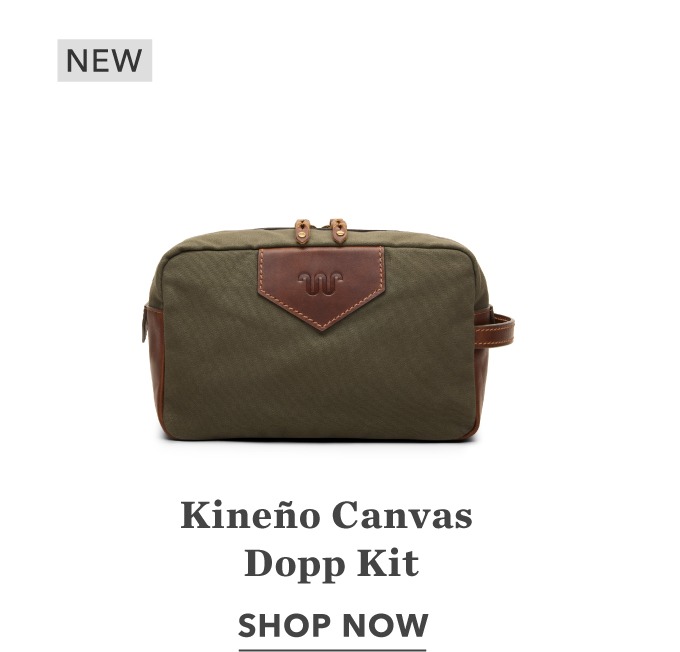 Kineño Canvas Dopp Kit