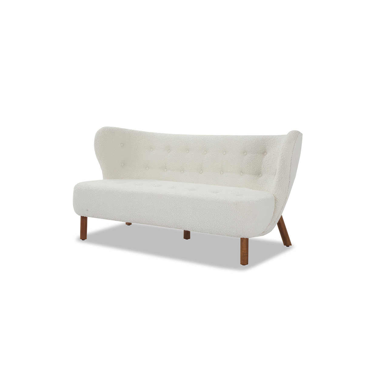 Image of Little Sherpa 2 Seater Plush Loveseat