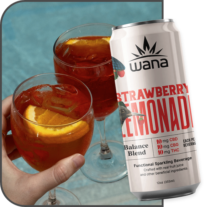 Wana's Strawberry Citrus Spritz