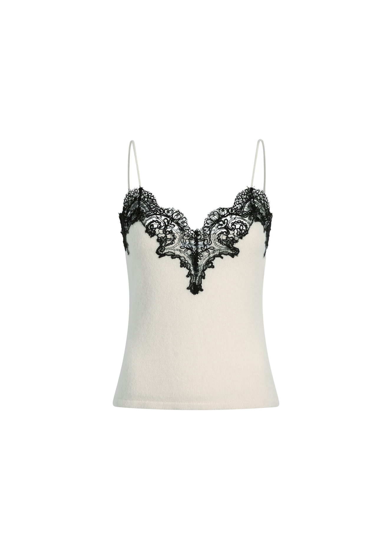 Ghost image of the beatrix cami in ivory