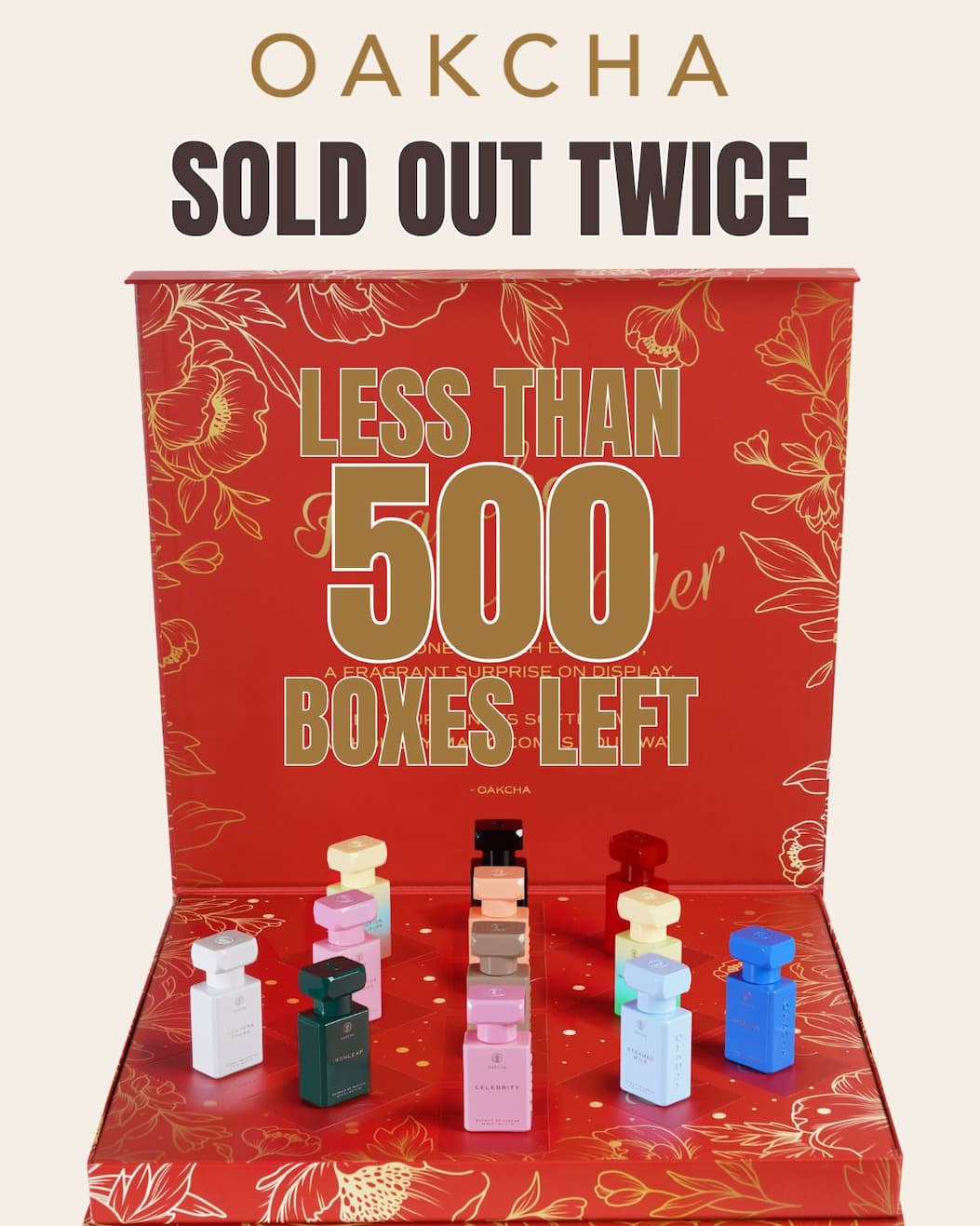 Oakcha. Less than 500 Boxes Left. Sold Out TWICE! Get Yours.