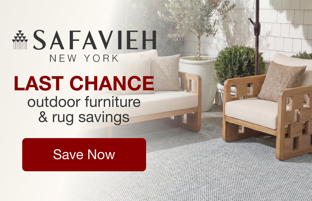 Safavieh: Last Chance! Outdoor Furniture & Rug Savings