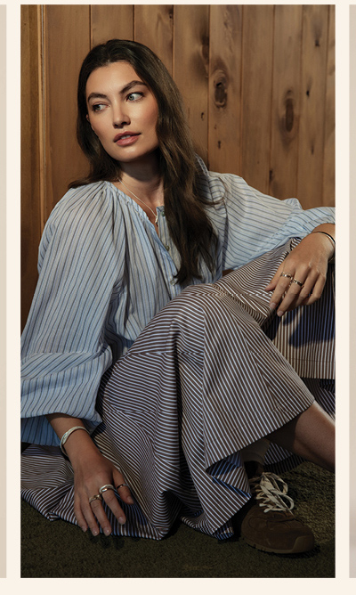 Vivian Button Front Blouse