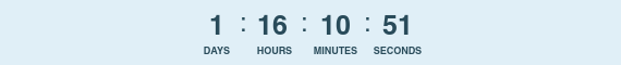 72 Hour Countdown Timer