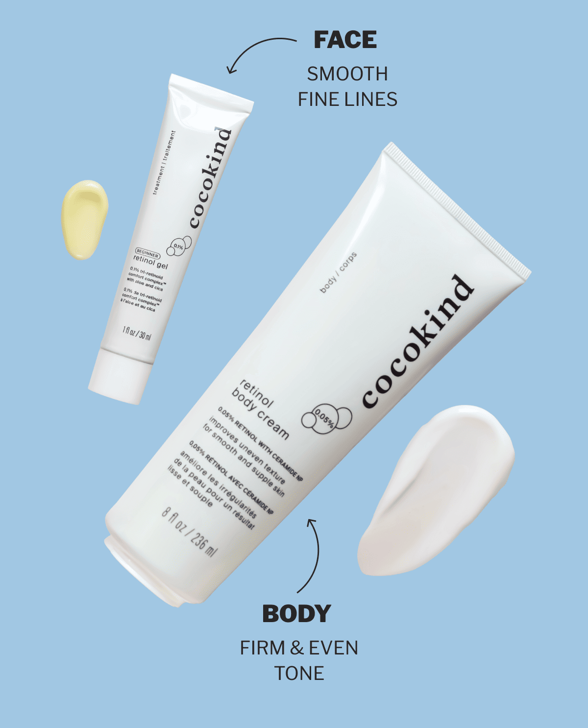 FACE | smooth fine lines | BODY | firm & even tone