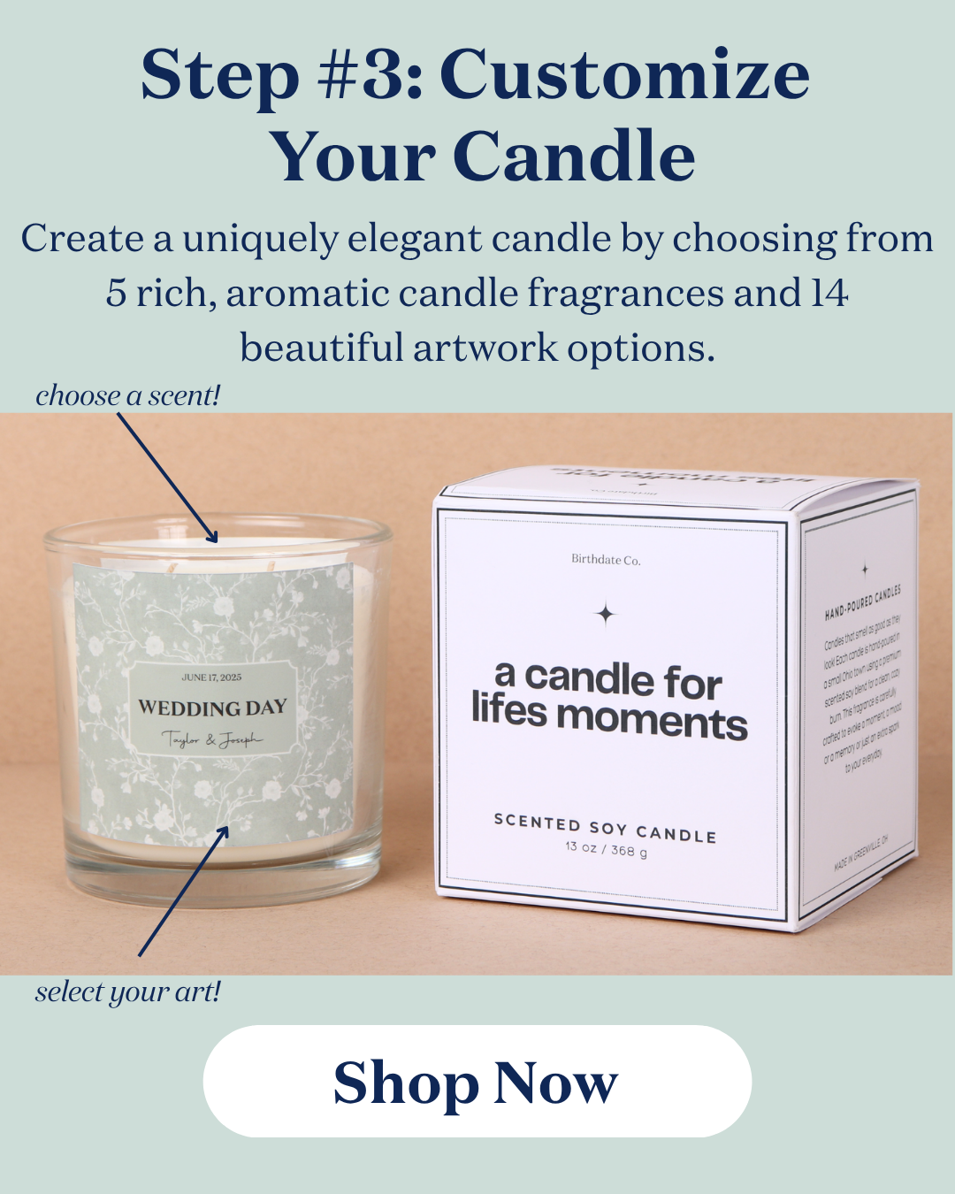 Step #3: Customize Your Candle