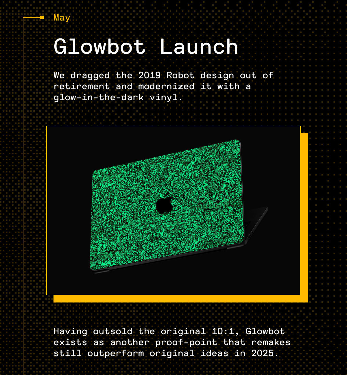 May: Glowbot Launch