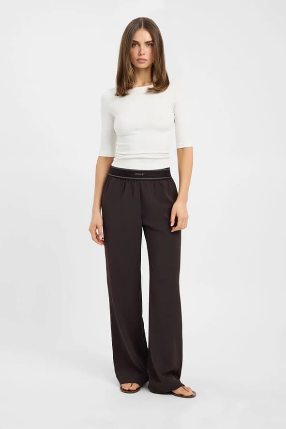 Opal Branded Elastic Pant