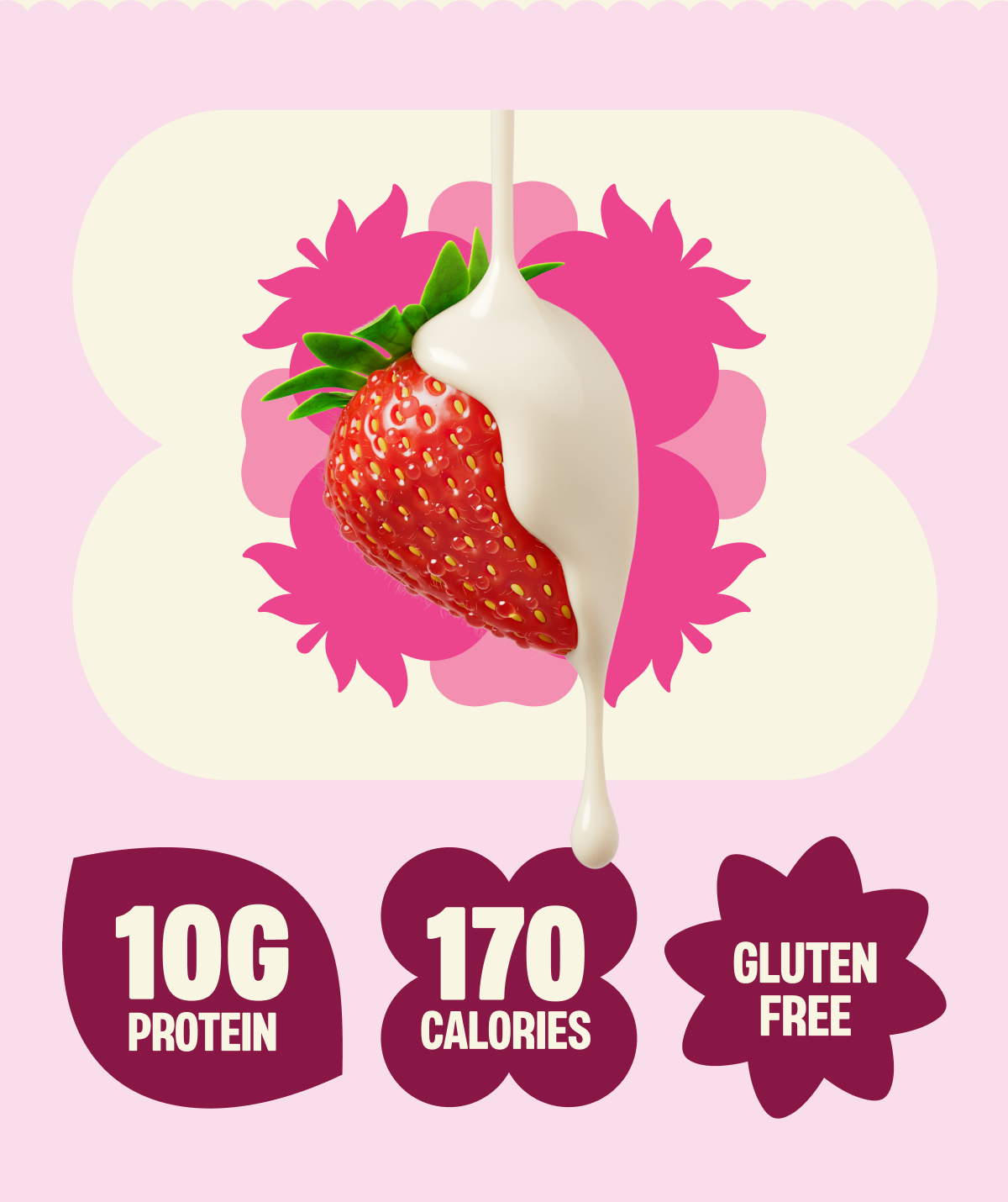 10G PROTEIN     170 CALORIES     GLUTEN-FREE