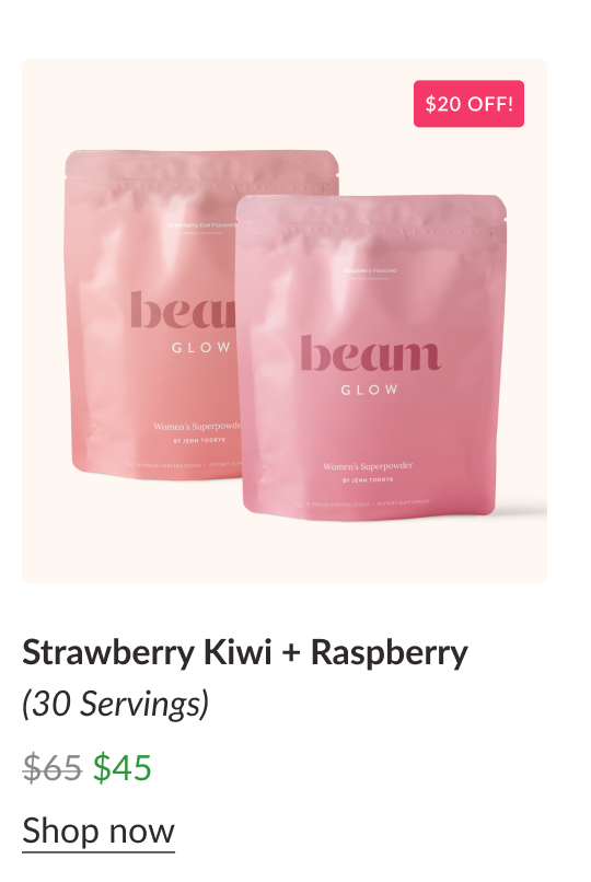 Strawberry Kiwi + Raspberry (30 servings) $45 - Shop Now