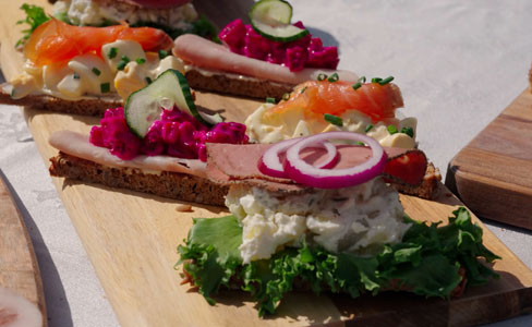 Scandinavian sandwich