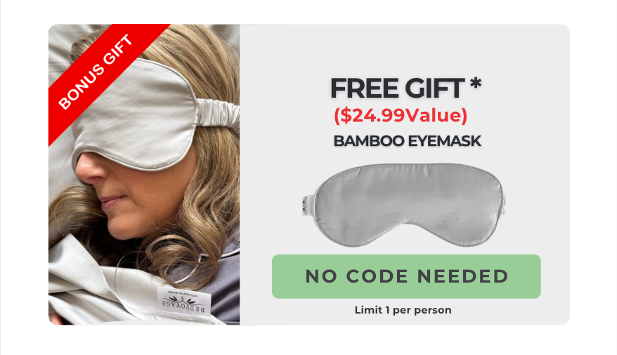 FREE EYE MASK WITH any purchase