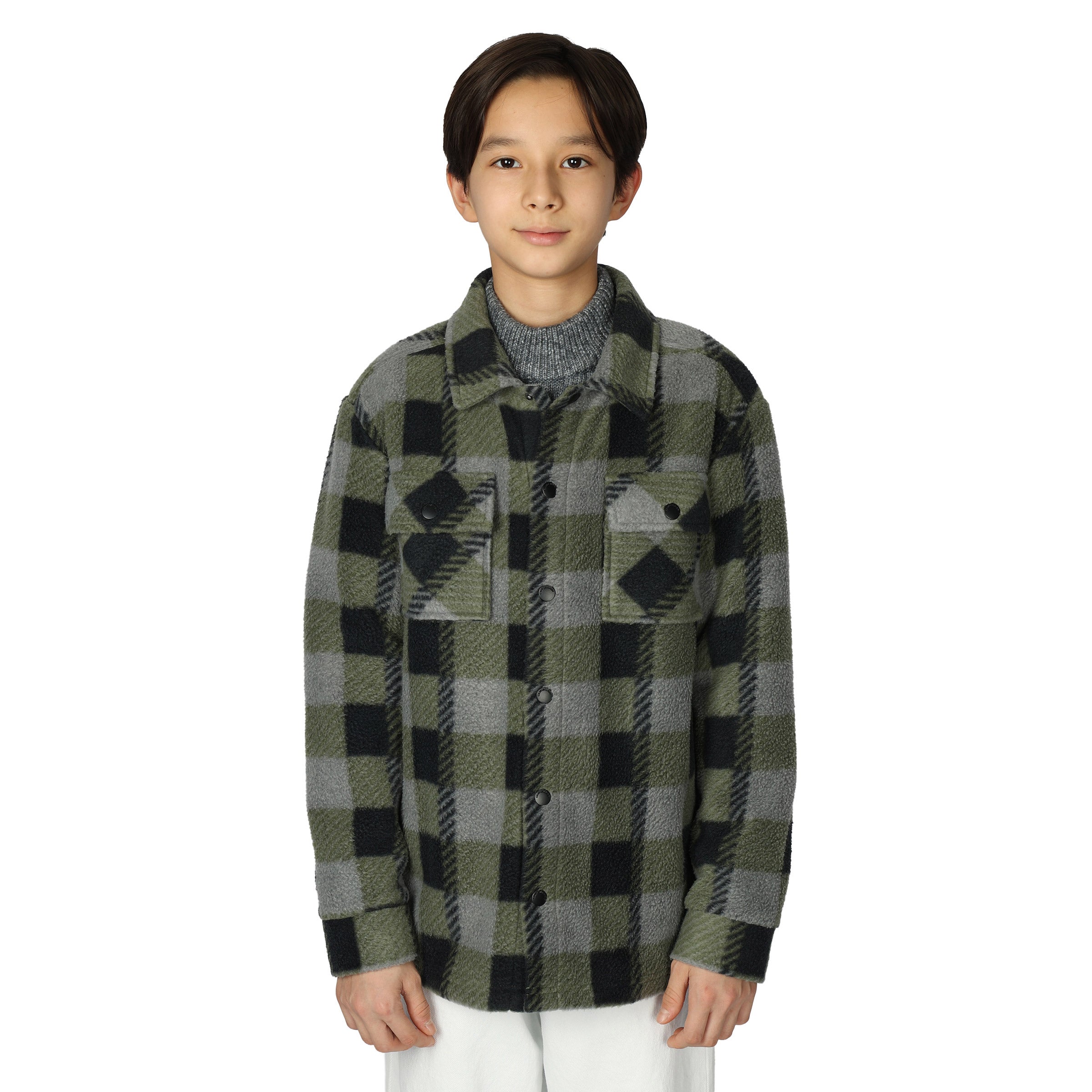 Quiksilver Youth Fleece Shirt Jacket