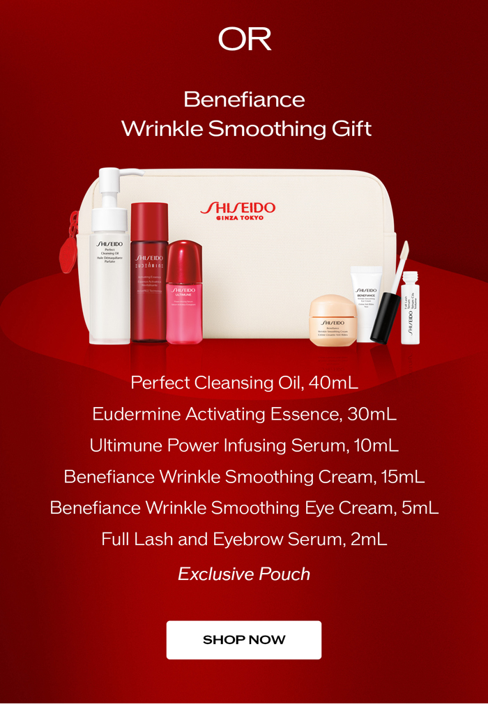 BENEFIANCE Wrinkle Smoothing Gift $108 VALUE