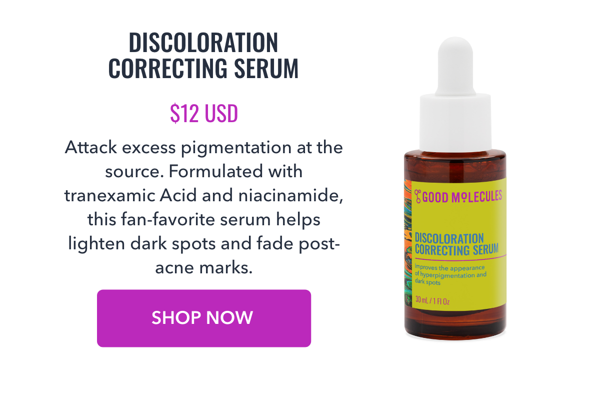 Discoloration Correcting Serum - $12 USD