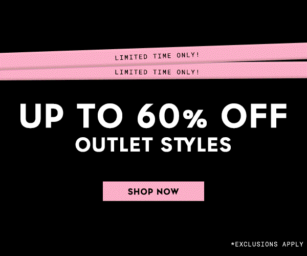 Outlet Flash Sale. Styles starting at $19.99