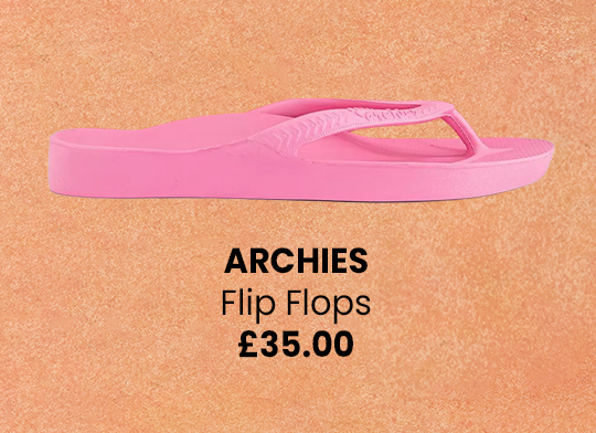 Archies Archies Flip Flops  Hot Pink