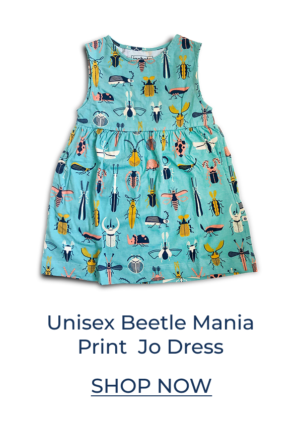 Jackalo Beetle Print Jo Dress