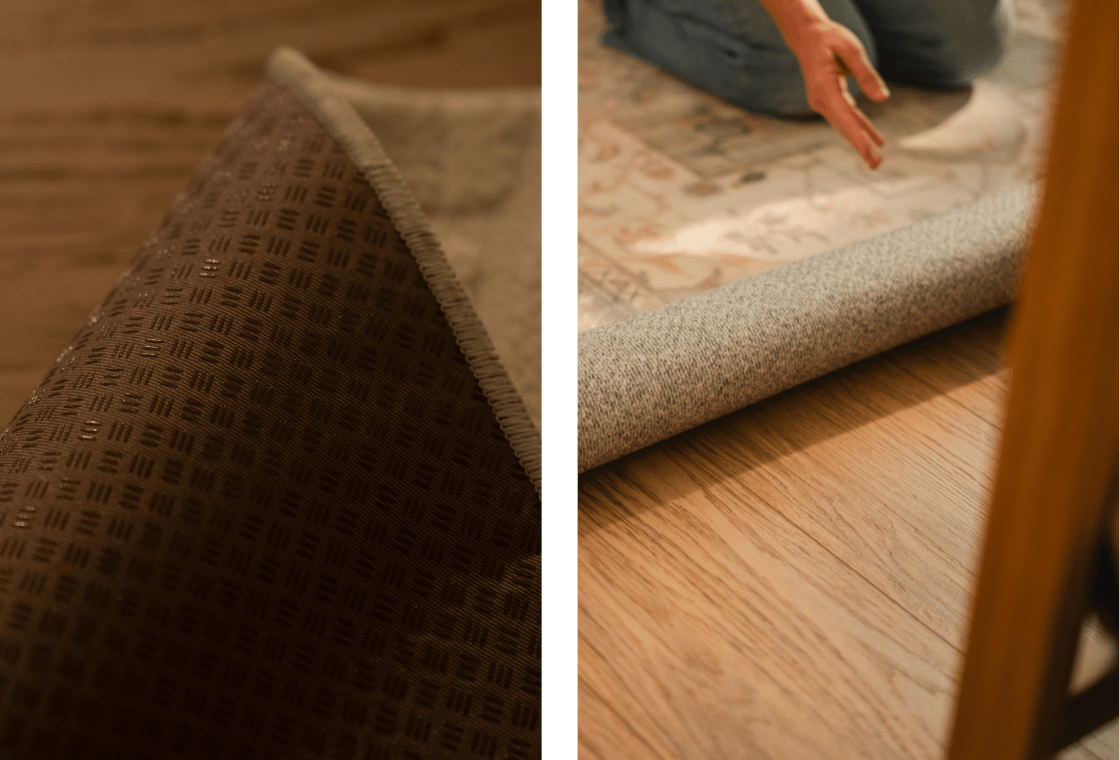 Close-up shots hinting at Flooret's new product line