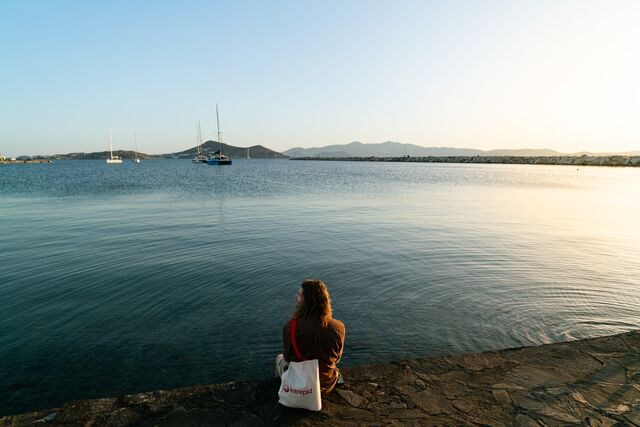 Experience Naxos at sunset