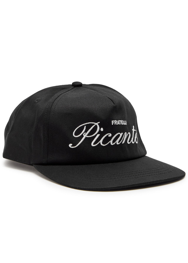 PICANTE Fratelli logo-embroidered cotton cap