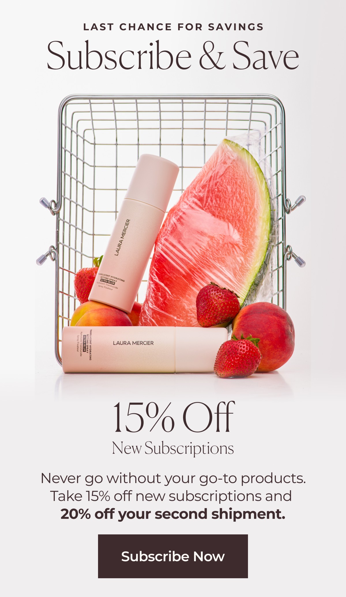 15% off new subscriptions
