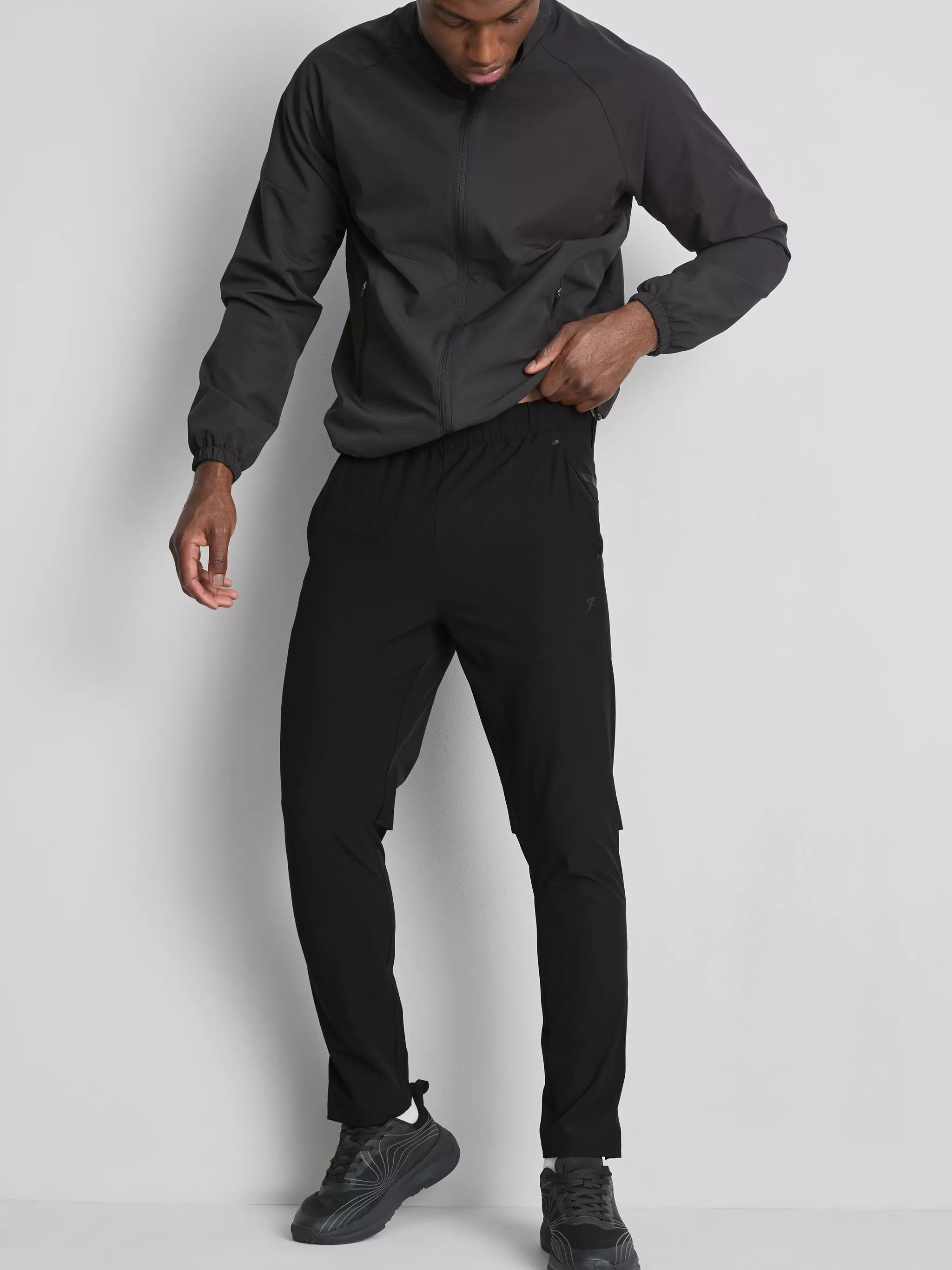 Man wearing Elasticated Gym Trousers