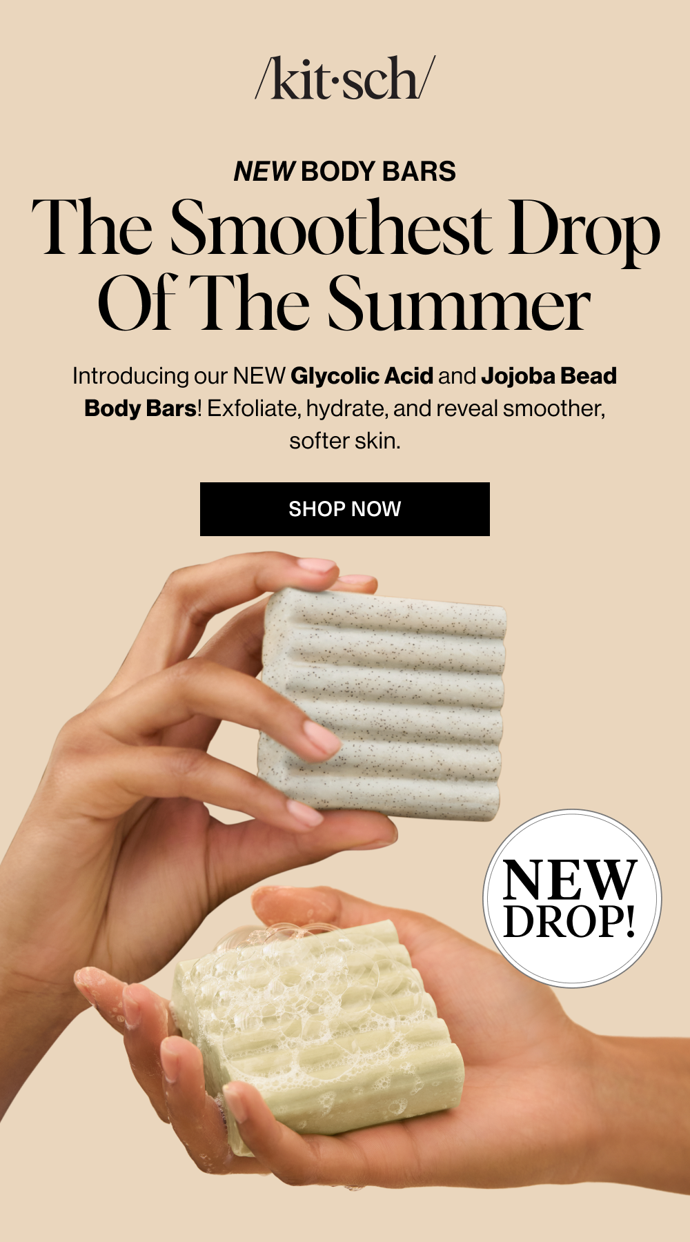 NEW BODY BARS. The Smoothest Drop of the Summer