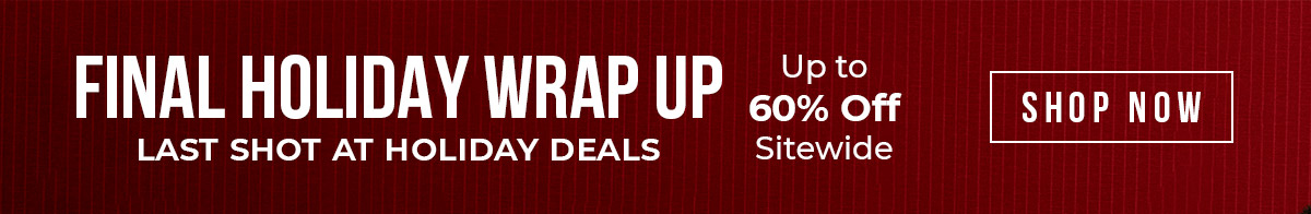 Shop The Final Holiday Wrap Up