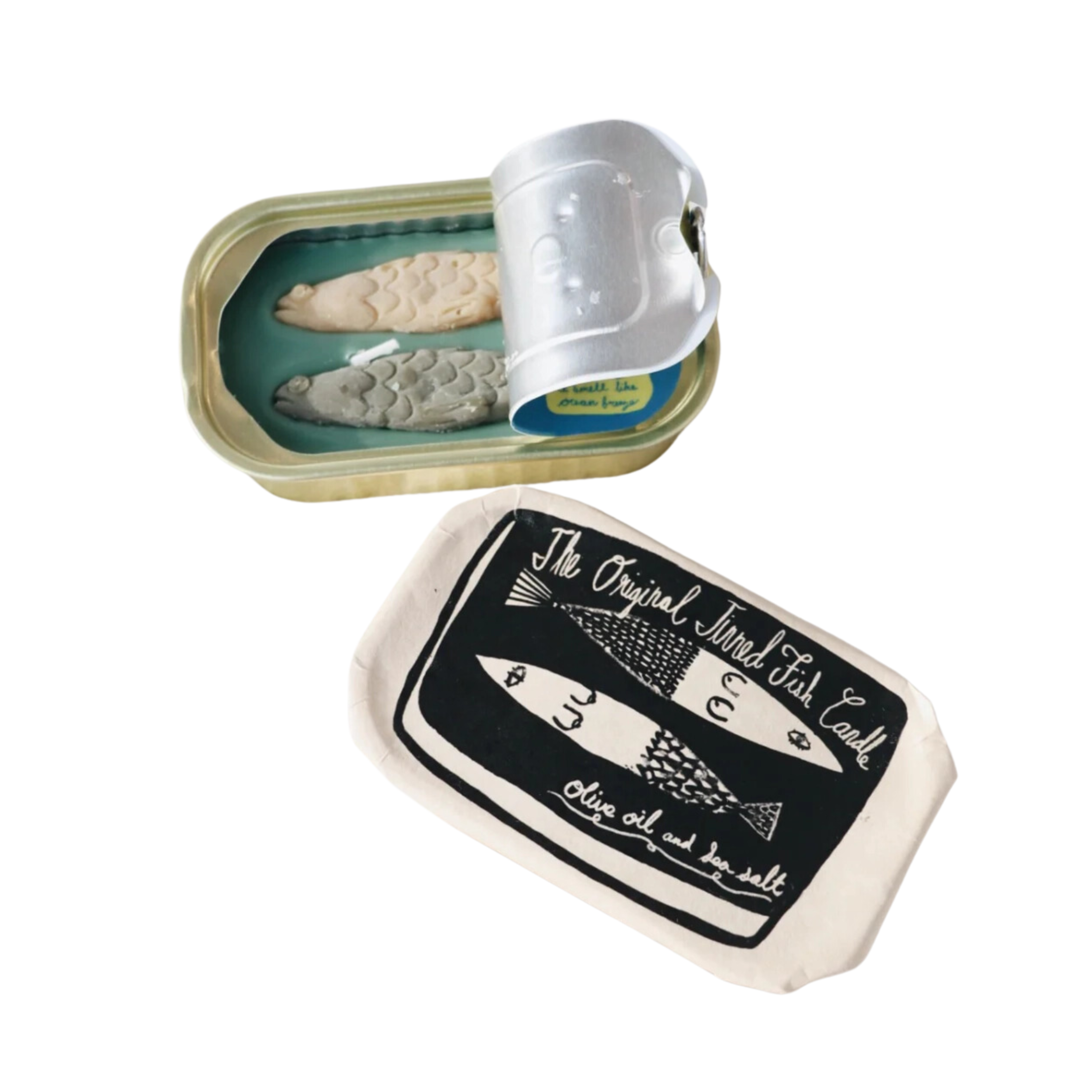 Image of Tinned Fish Candle - Olive and Sea Salt
