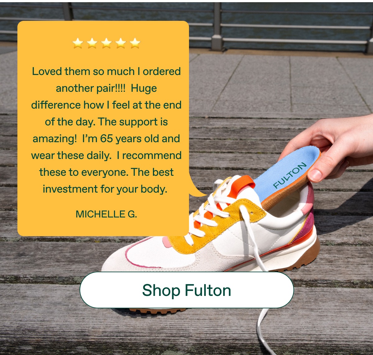 customer testimonial
