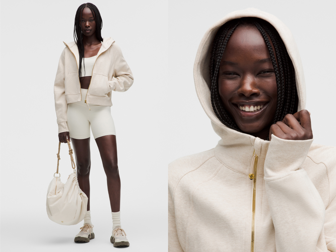 Scuba Oversized Full-Zip Hoodie