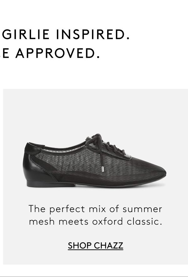 The Perfect Mix Of Summer Mesh Meets Oxford Classic. Shop Chazz