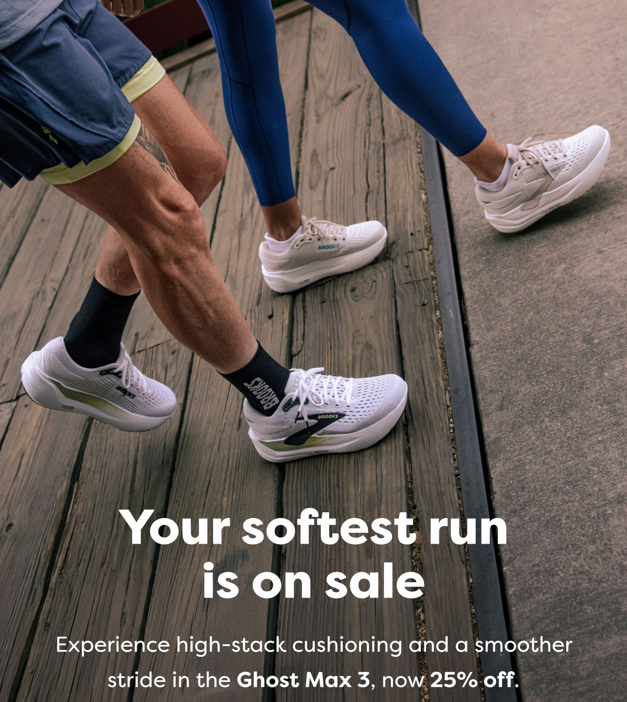 Your softest run is on sale | Experience high-stack cushioning and a smoother stride in the Ghost Max 3, now 25% off.