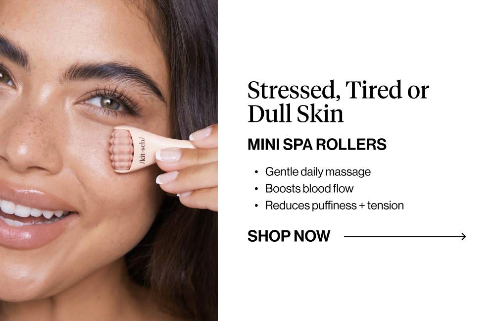 Stressed, Tired or Dull Skin. MINI SPA ROLLERS