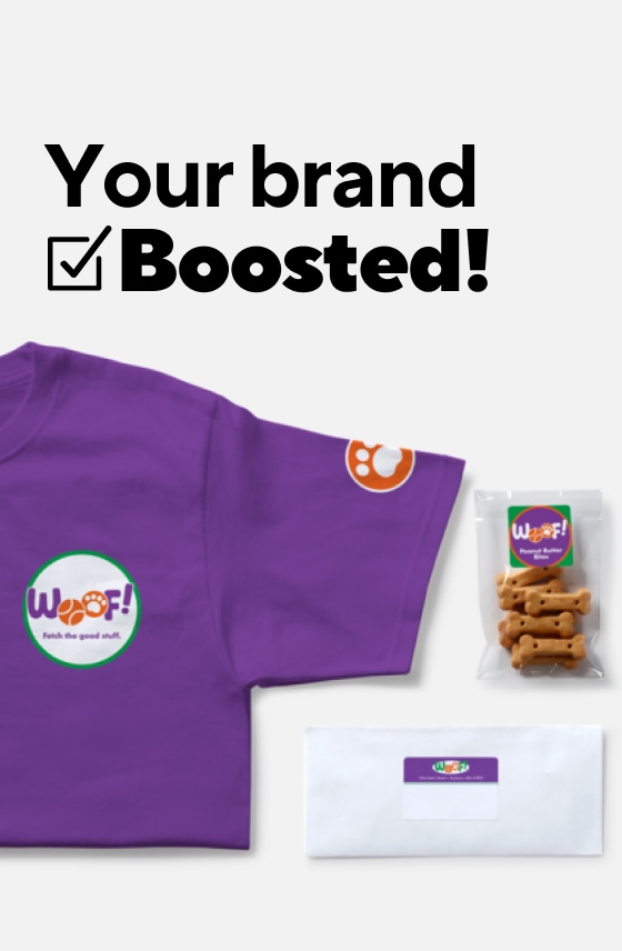 Your brand boosted
Up to $125 off custom printer orders
30% off custom labels
30% off select Staples sign holders when you buy 3 or more