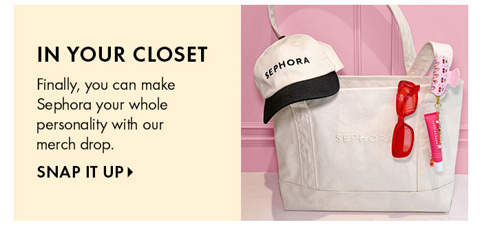 In your closet