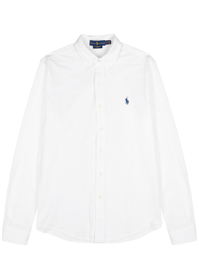 POLO RALPH LAUREN Piqué cotton shirt