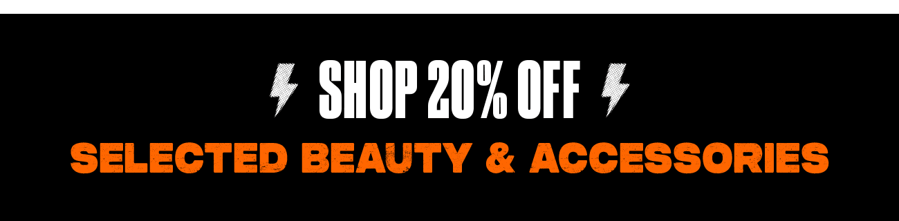 Shop All 20% off Beauty & Accessories