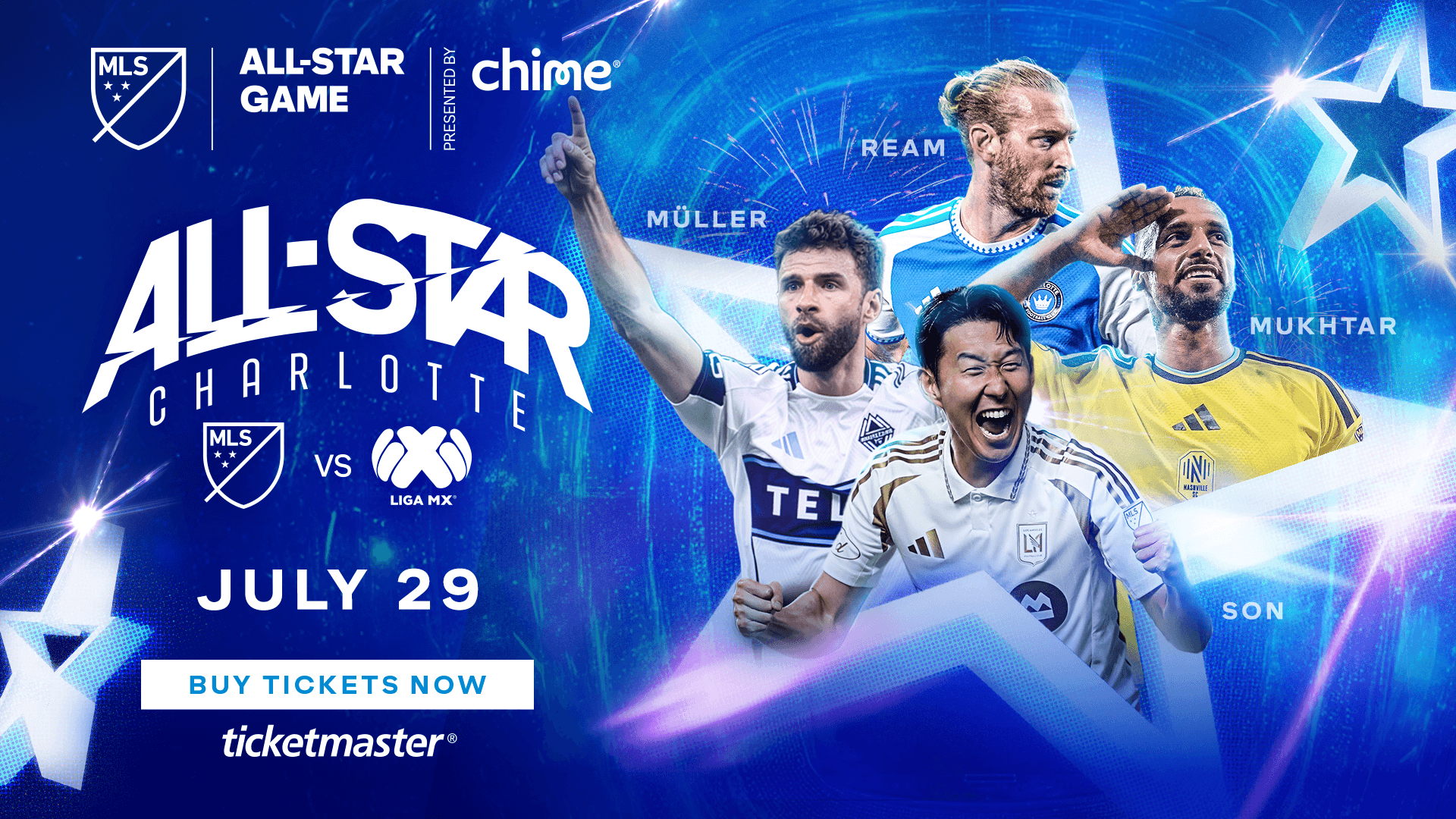 All-Star Game | MLS vs. LIGA MX | July 29 | Buy Tickets Now