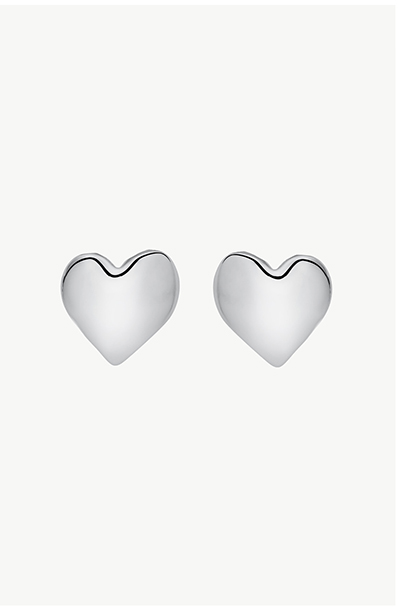 Heart Clip-On Earrings