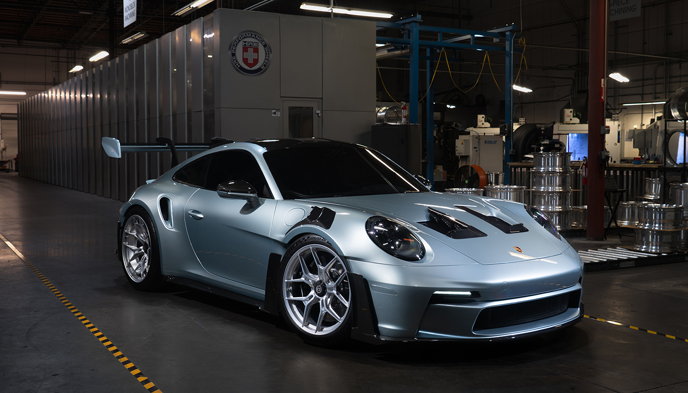 Porsche 911 GT3 RS with P301 in Frozen Polished Clear