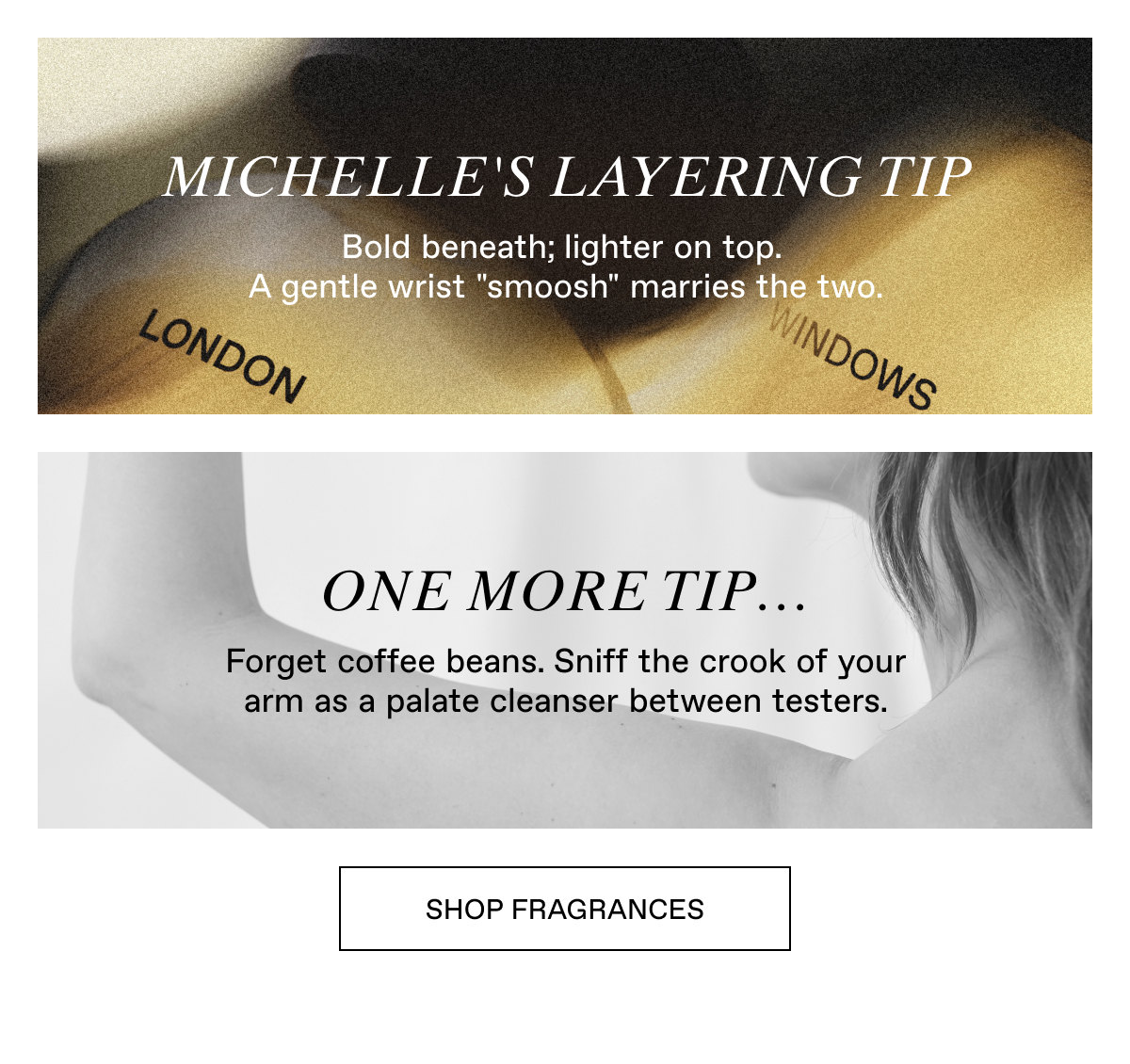 How to wear fragrance the proper way