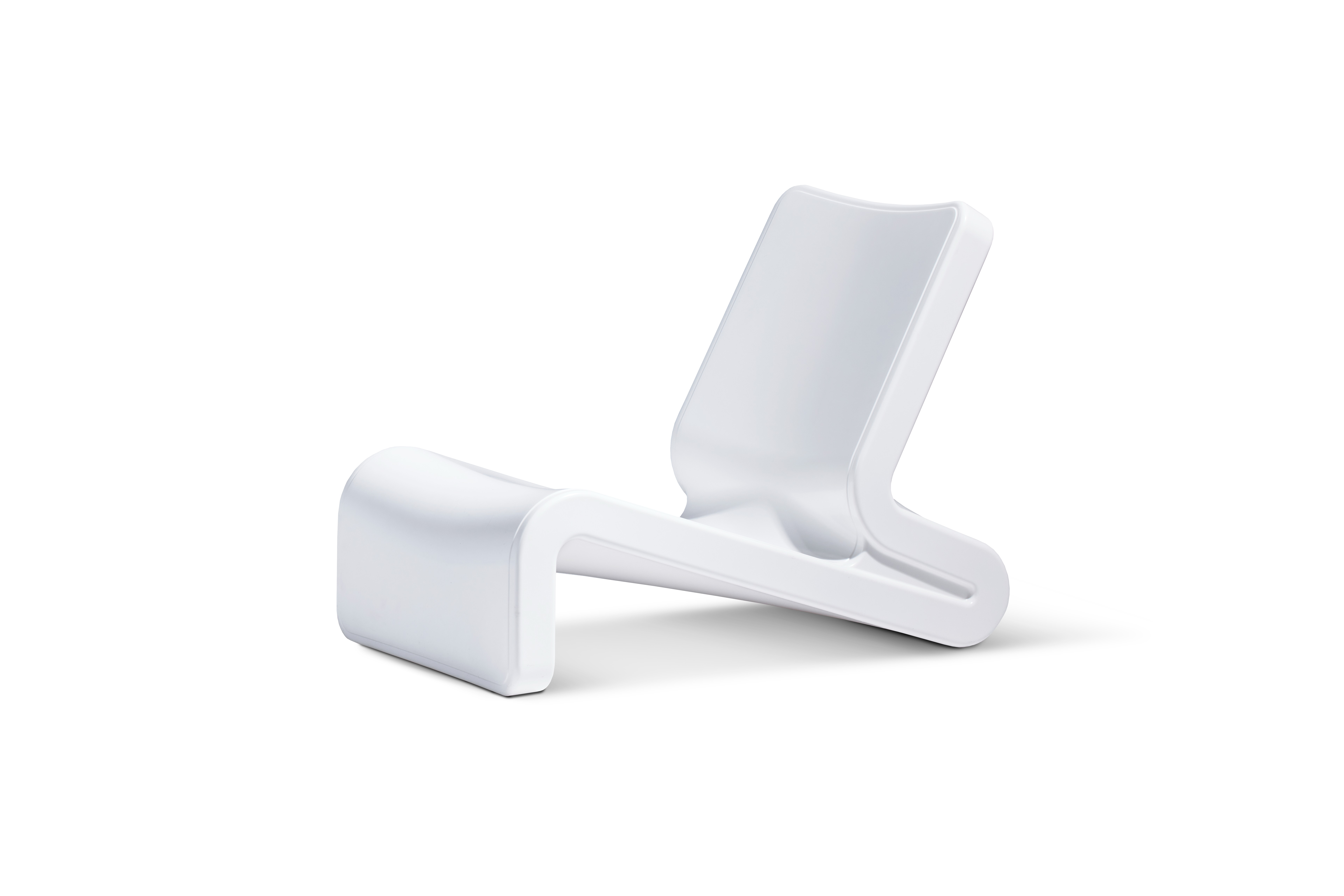 Line Lounge Chair - Highcloud White