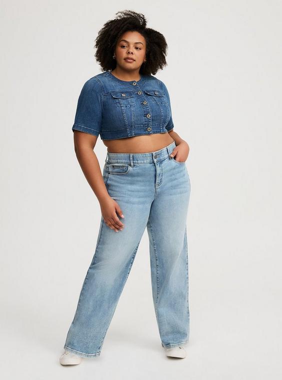 Bombshell Wide Leg High-Rise Jean