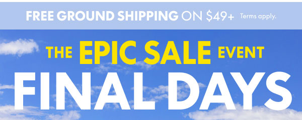 The Epic Sale Event