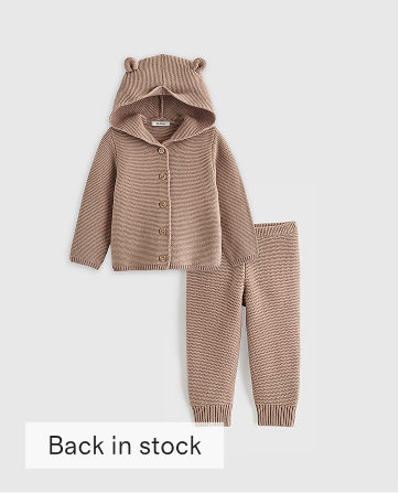 100% Organic Cotton Sweater Set