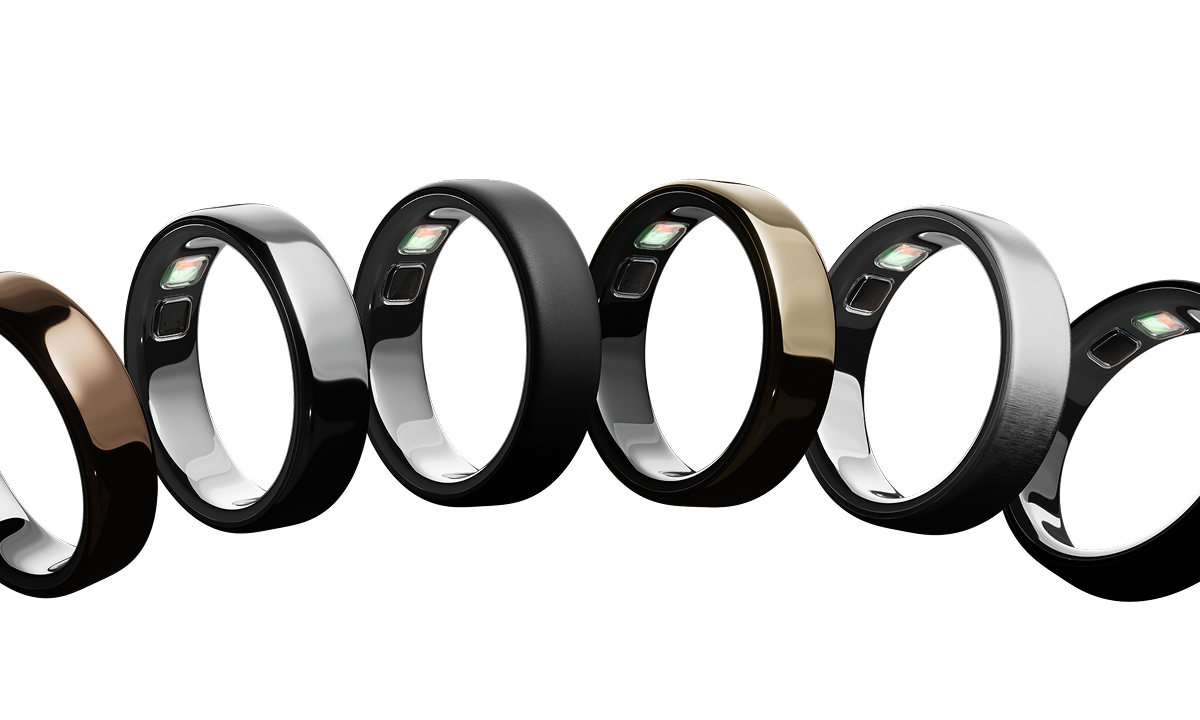 Oura Ring 5 in six distinctive finishes